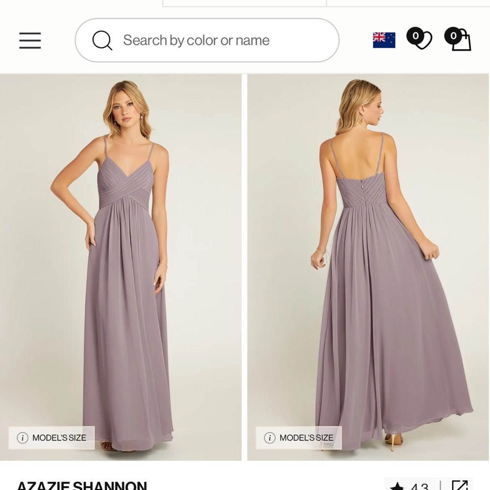 Azazie Shannon Bridesmaid Dress in Dusk